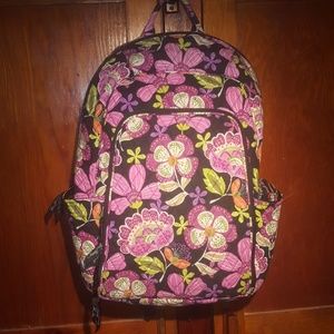 Vera Bradley backpack & wallet
